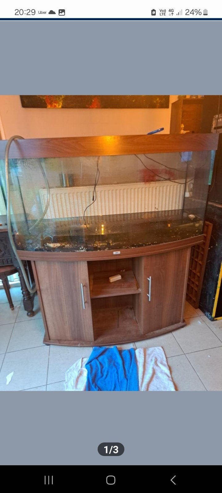 aquarium, Ophalen