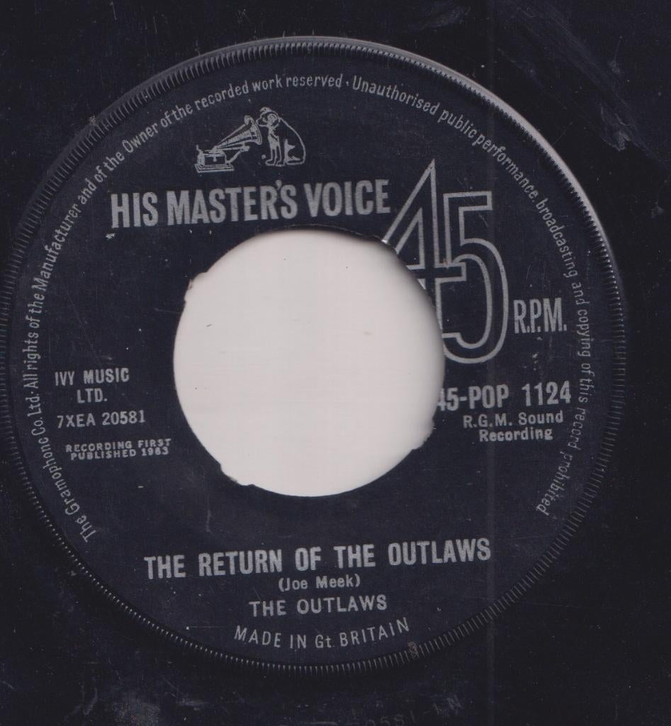 The Outlaws – The return of the outlaws / Texan spiritual, Enlèvement ou Envoi, Utilisé, Pop