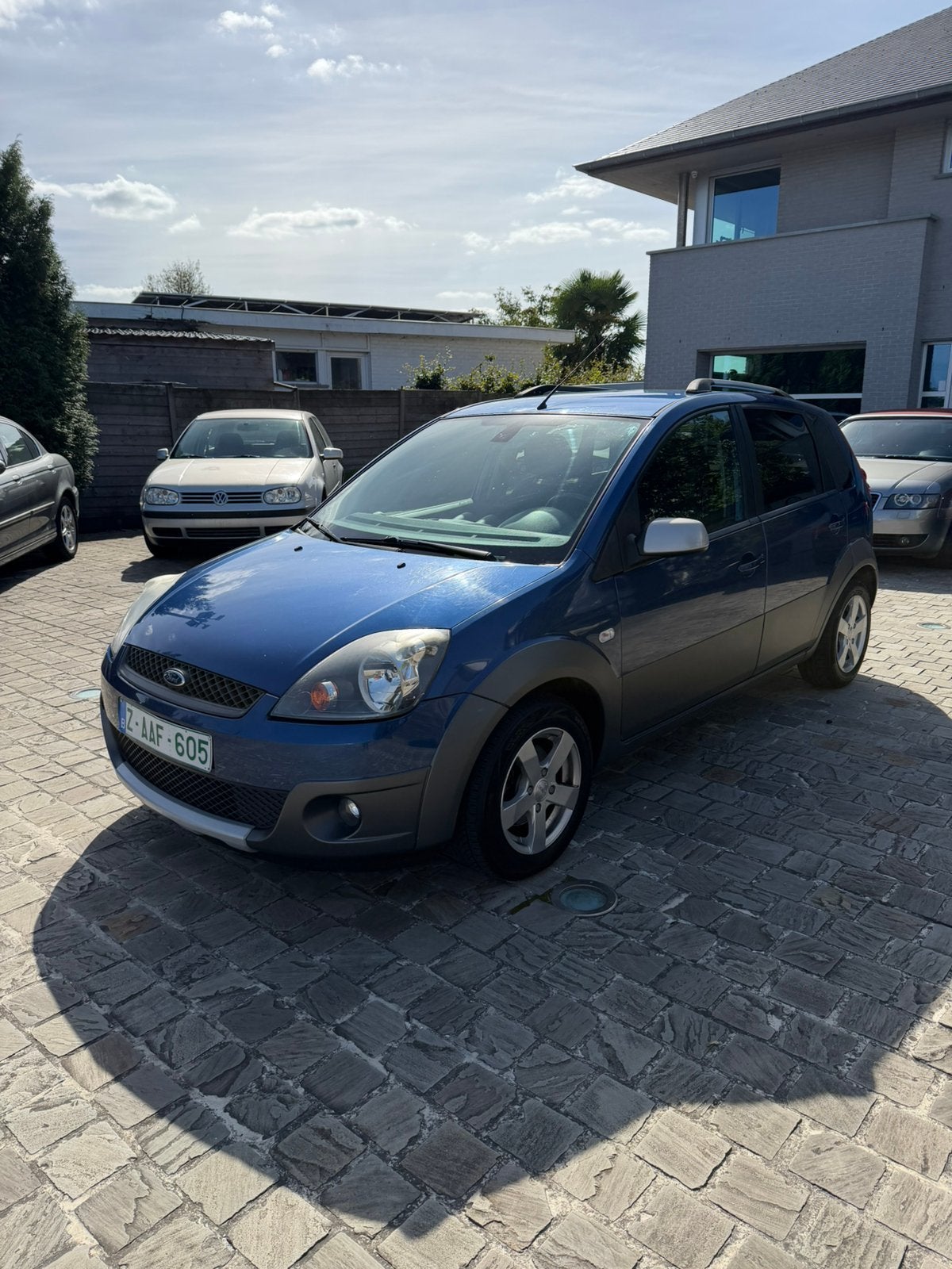 Ford fiesta CROSS editie 1.4 tdci al blanco gekeurd vv!!, Autos, Achat, 50 kW, Entreprise, Boîte manuelle