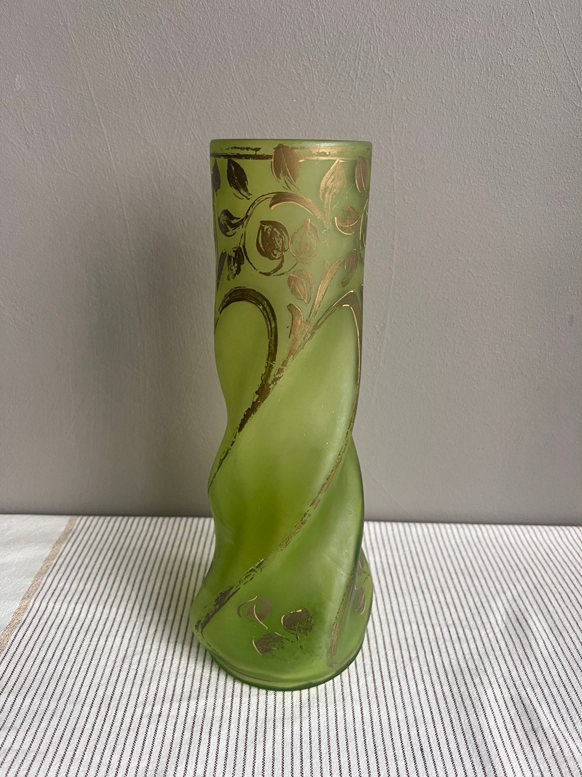 Legras Art Nouveau-vaas — Musset-model — matglas, Antiek en Kunst, Ophalen