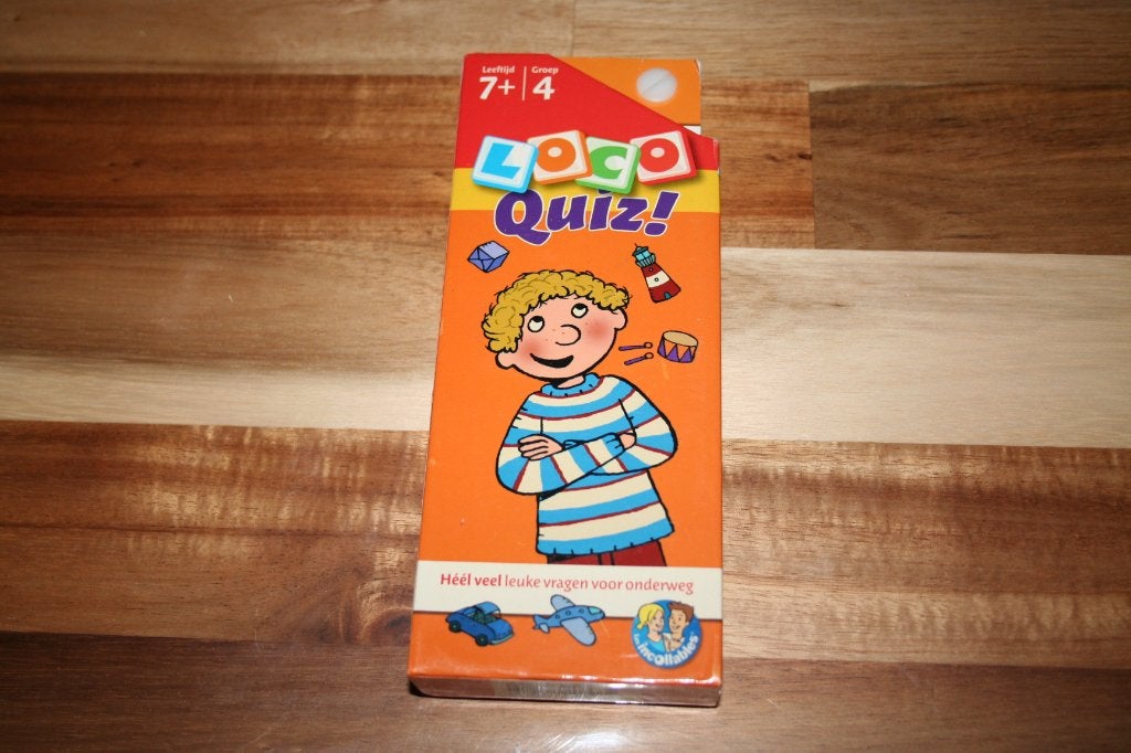 loco quiz, Kinderen en Baby's, Speelgoed | Educatief en Creatief, Ophalen of Verzenden, Gebruikt, Taal en Lezen