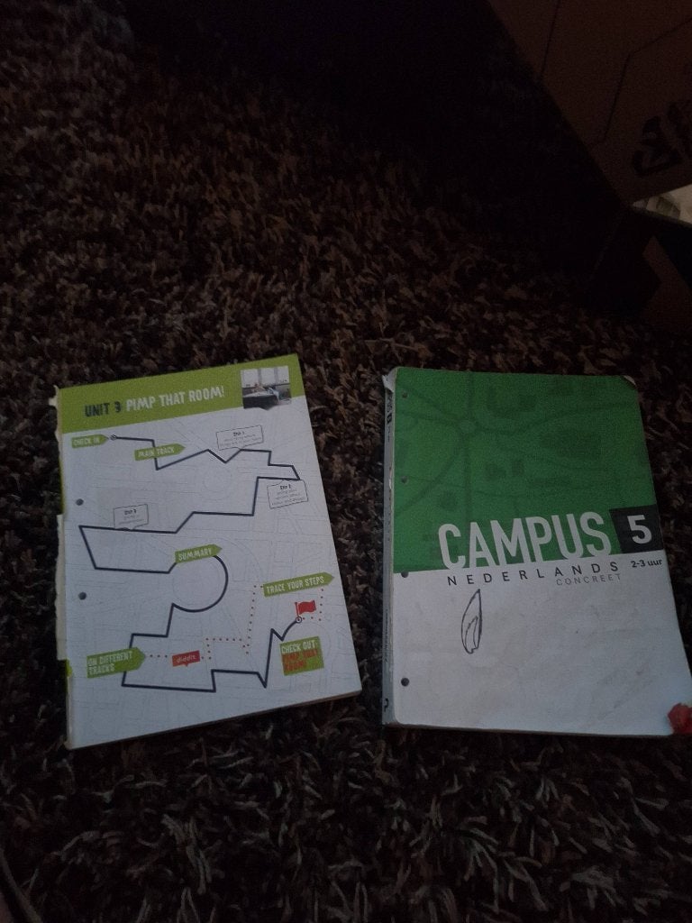 Gratis,Schoolboek nederlands campus 5 en andere, Ophalen, Gelezen, Nederlands