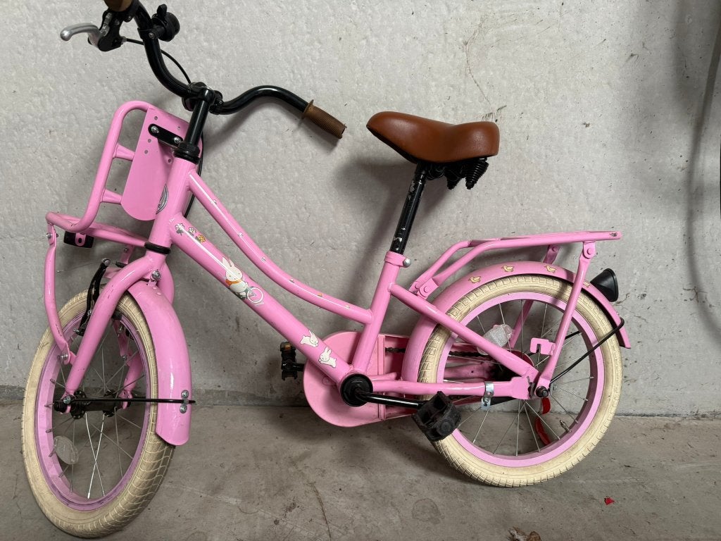 Kinderfiets meisje, Fietsen en Brommers, Ophalen, Gebruikt