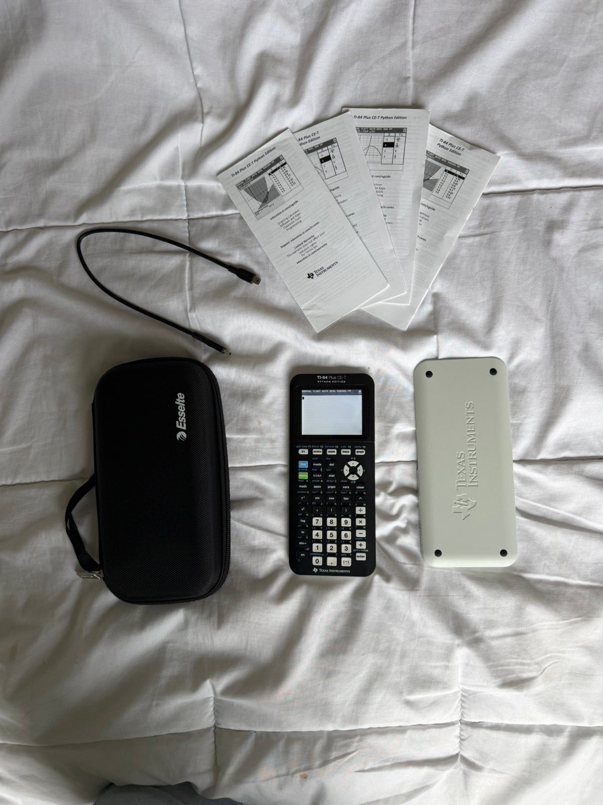 TI-84 Plus CE-T python edition, Ophalen of Verzenden, Zo goed als nieuw