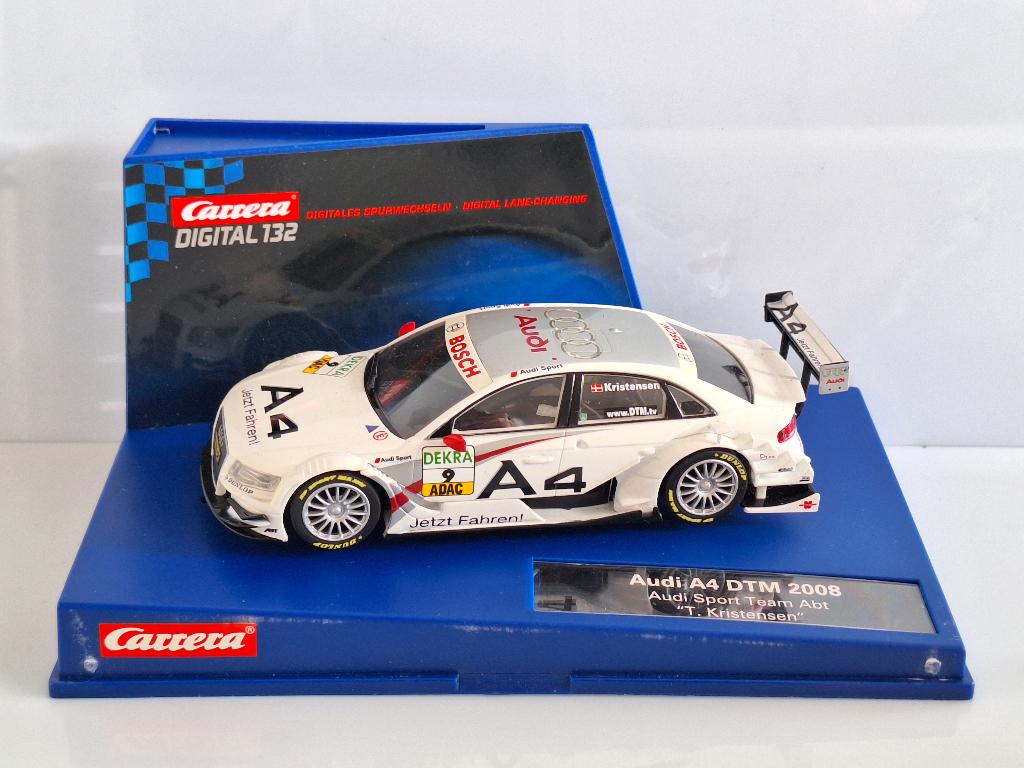 Carrera Digital 132 30435 Audi A4 DTM 2008  Kristensen #9, Neuf, Électrique, Enlèvement ou Envoi, Carrera