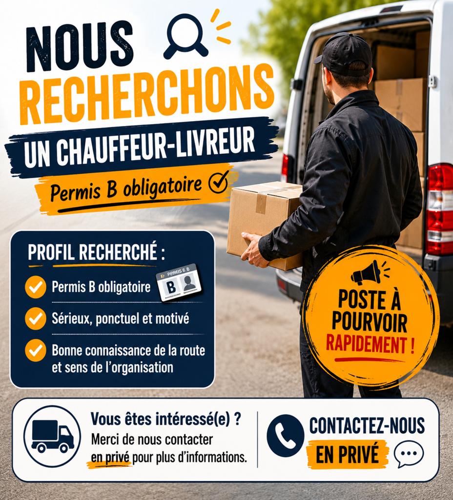 Chauffeur-livreur, Offres d'emploi
