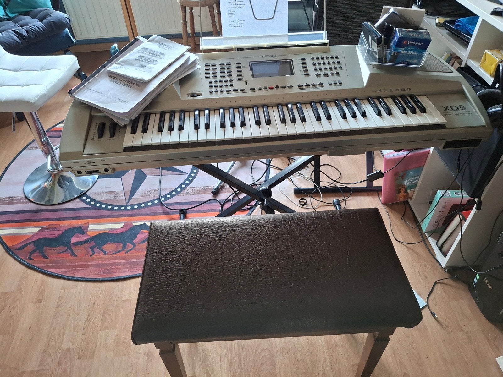 ketron xd9, Muziek en Instrumenten, Ophalen, Zo goed als nieuw, 61 toetsen