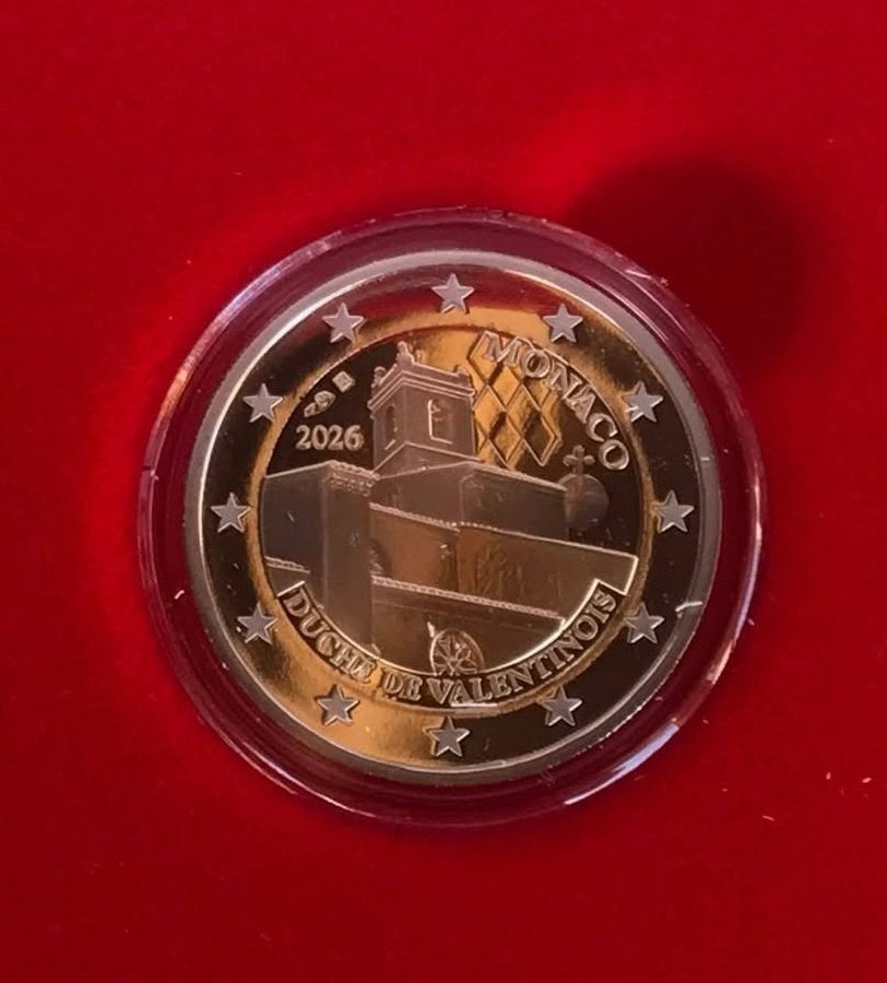 2 Euros Monaco 2026 - PREVENTE, Envoi, Monaco, 2 euros, Série