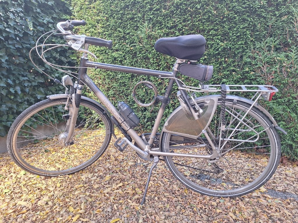 Koga herenfiets, Fietsen en Brommers, Gebruikt, Velgrem, Versnellingen, 57 tot 61 cm