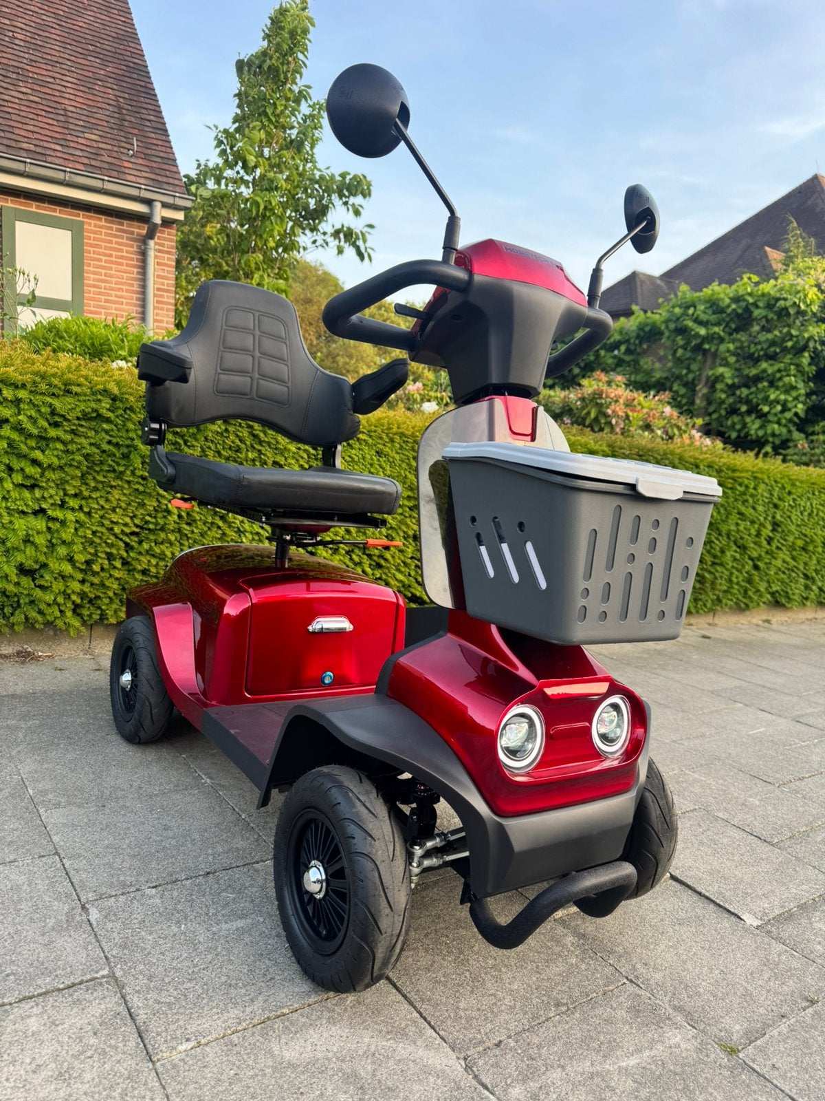 2026 MOBIETECH F4 Scootmobiel - met uitneembare lithium accu, Diversen, Rolstoelen, Ophalen of Verzenden, Inklapbaar, Nieuw, Elektrische rolstoel