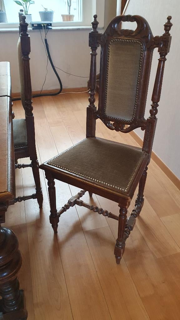 Eetkamer, Ophalen, Ancien, Gebruikt, 100 tot 150 cm