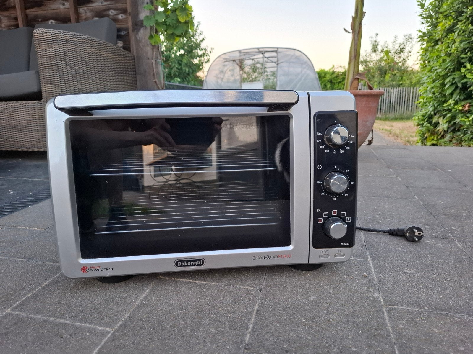 De'Longhi elektrische mini-oven 20L, Elektronische apparatuur, Ophalen, Oven, Vrijstaand, Gebruikt