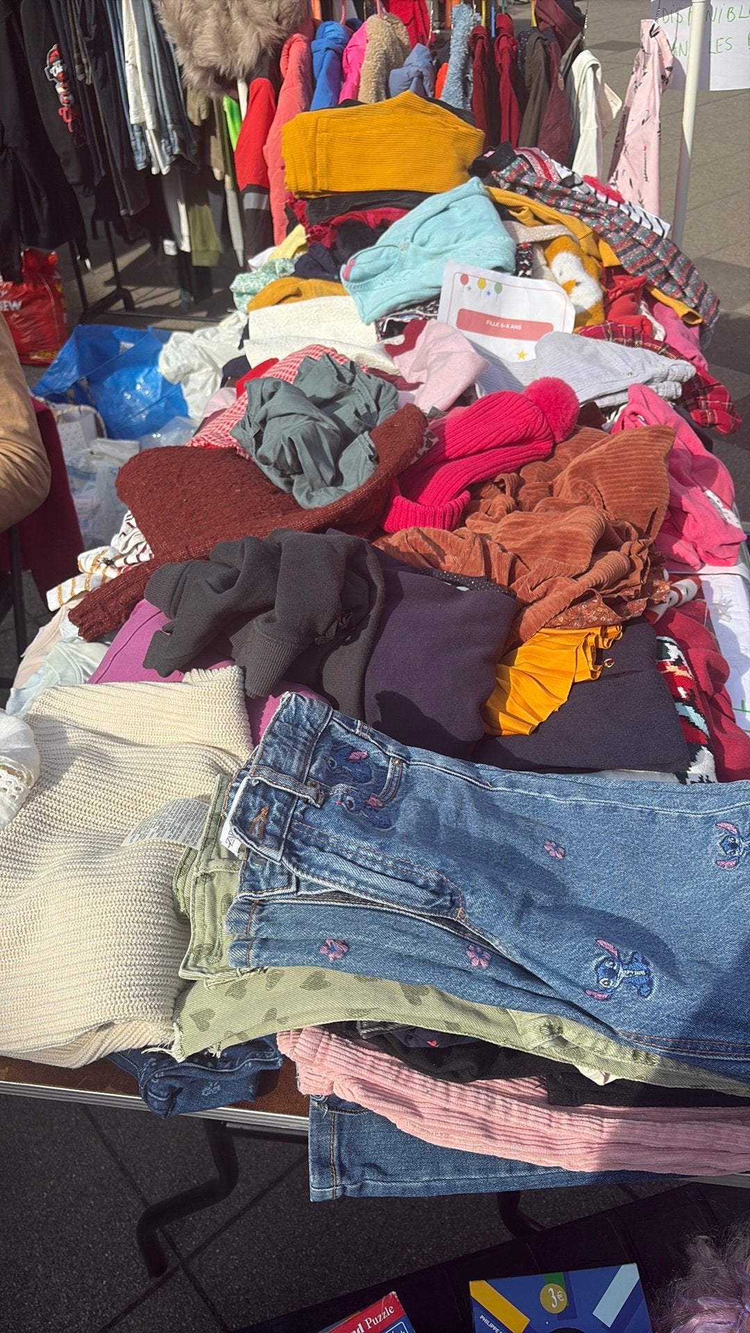 Lot vetements automne / hiver fille 8 ans, Enlèvement, Comme neuf