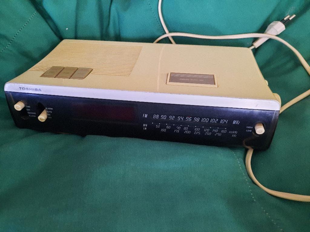 Toshiba Vintage wekker, Ophalen, Gebruikt, Digitaal