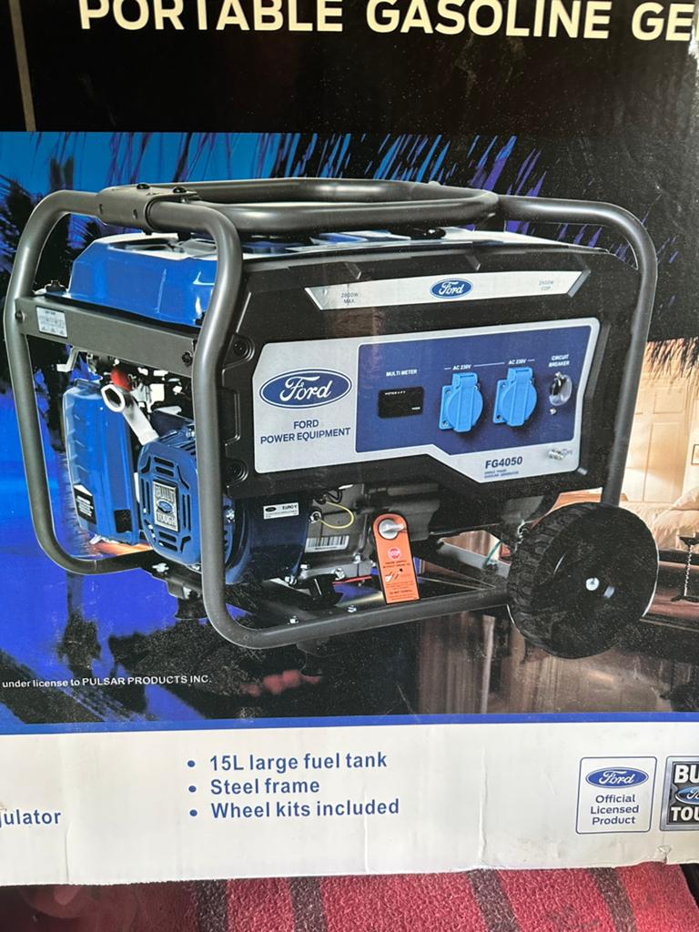 Stroomgenerator, Doe-het-zelf en Bouw, Aggregaten, Ophalen, Zo goed als nieuw