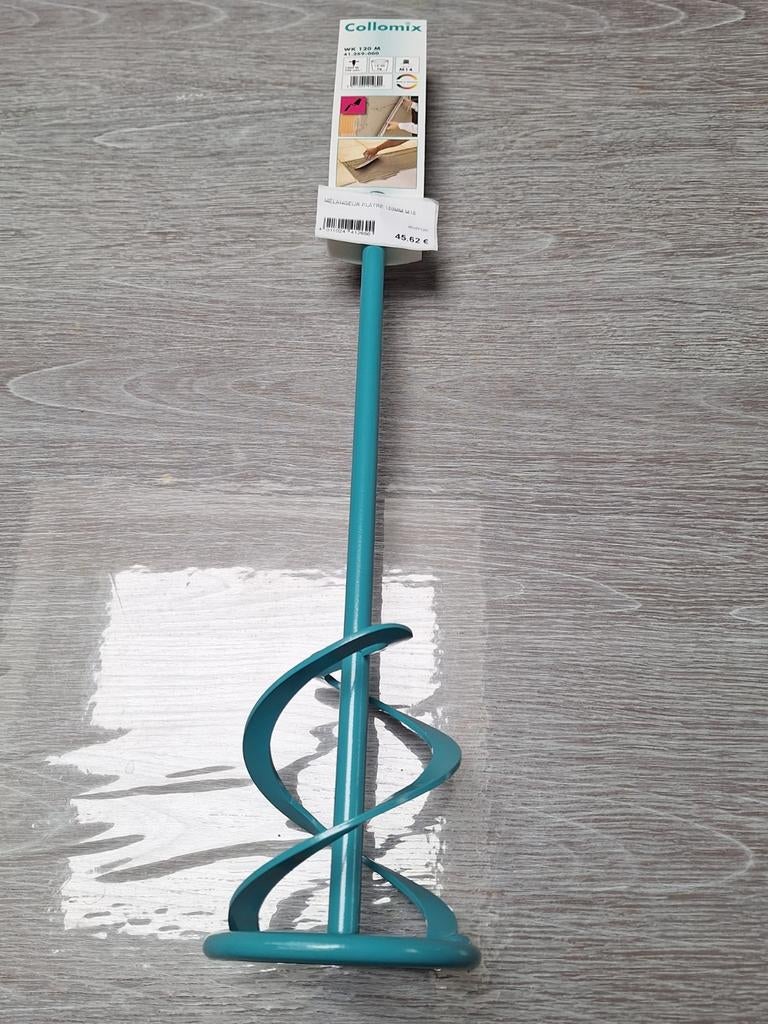 Mélangeur plâtre collomix wk 120m valeur 45.62€, Enlèvement
