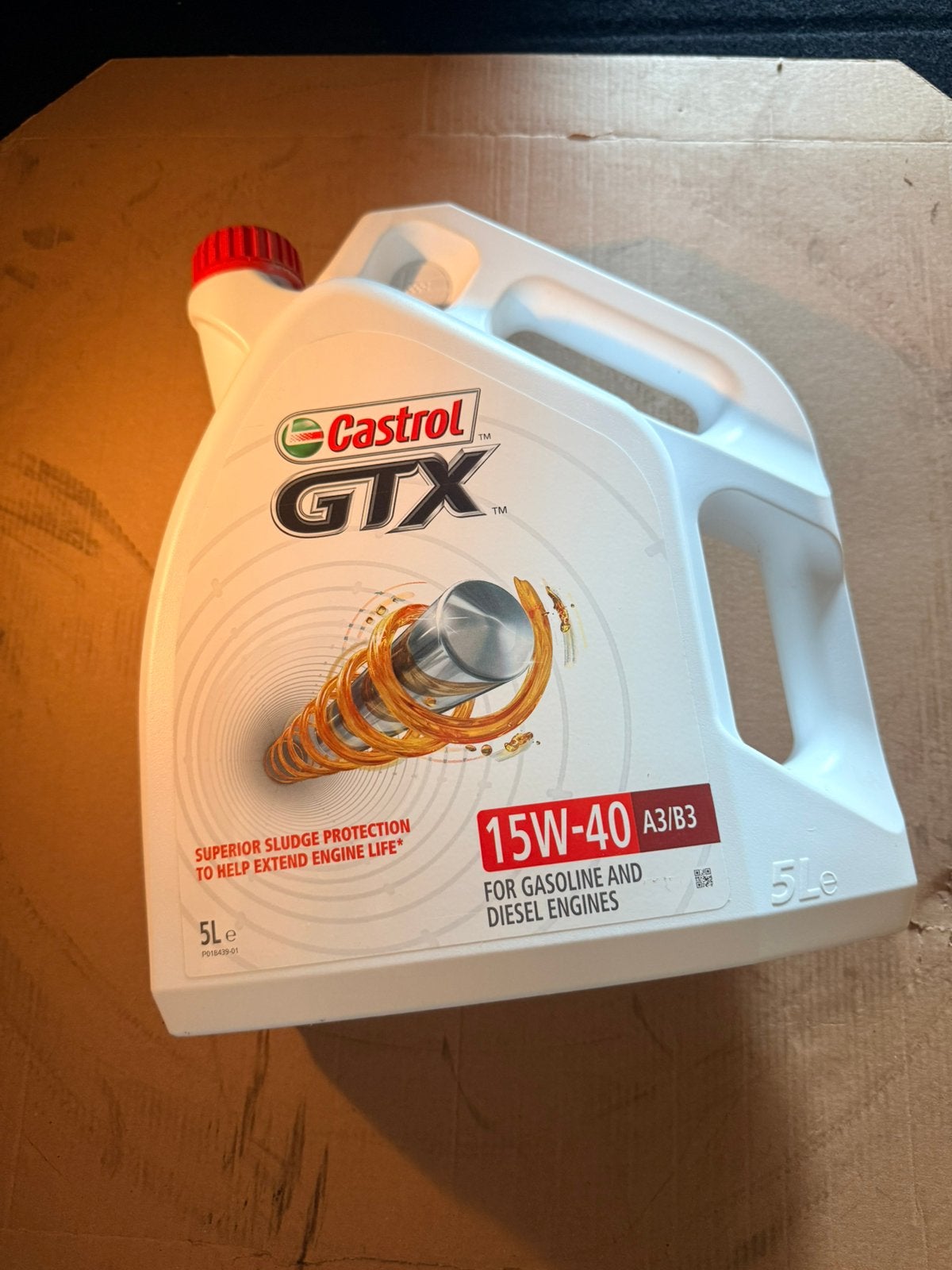 Huile moteur Castrol GTX 15W40, Enlèvement ou Envoi