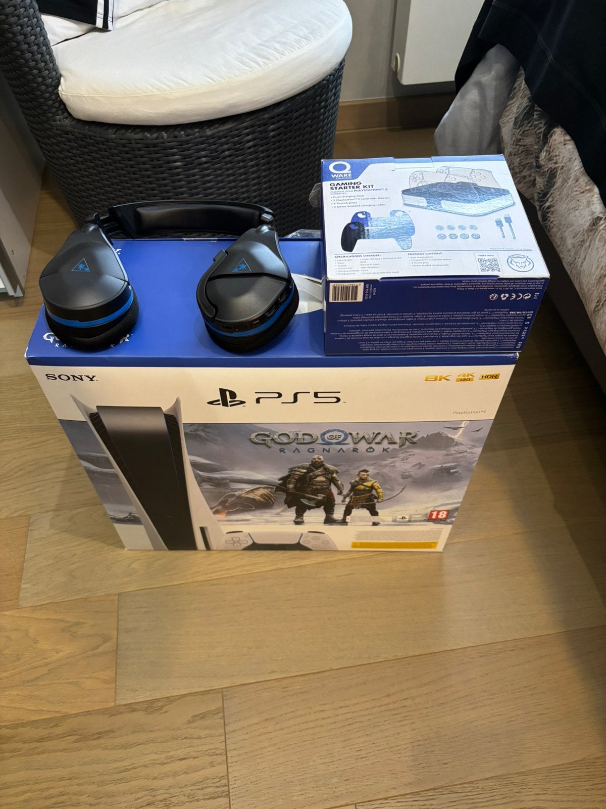 PS5 +extras, Ophalen of Verzenden, Zo goed als nieuw, Playstation 5