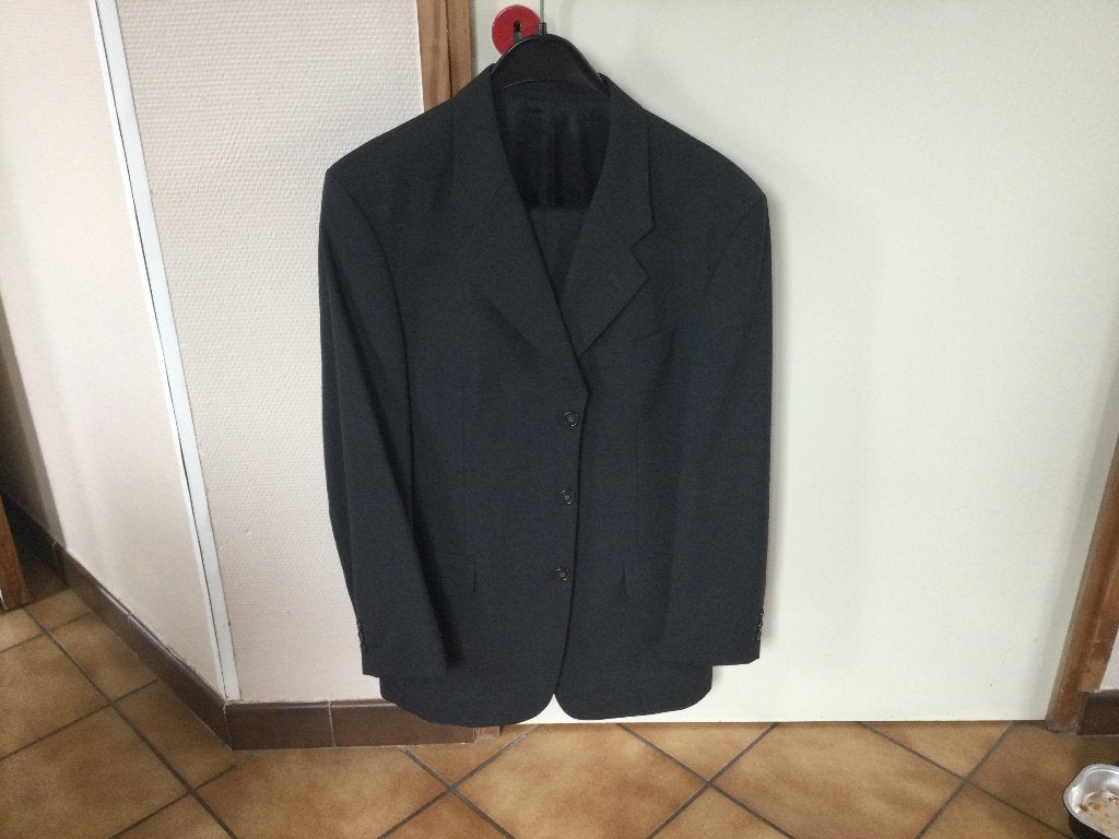 Herenkostuum, Kleding | Heren, Kostuums en vesten, Ophalen, Zo goed als nieuw, Maat 48/50 (M), Grijs