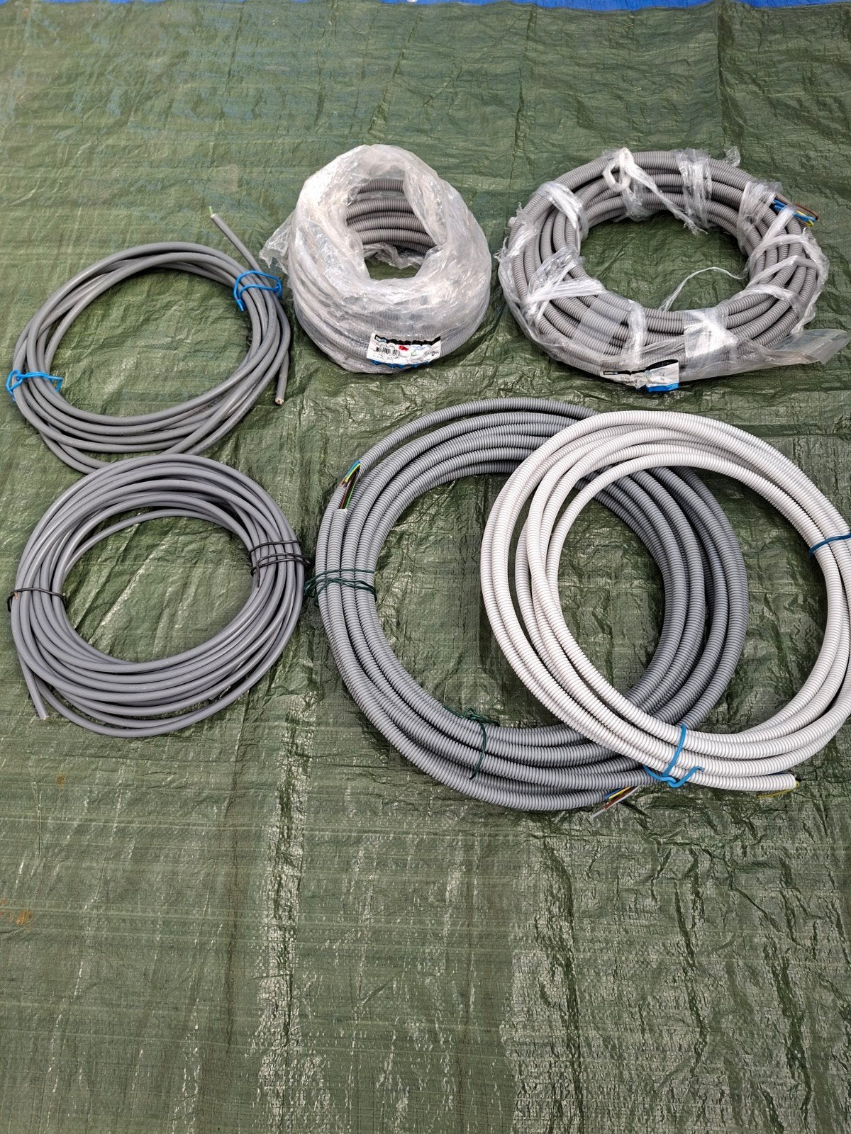 Lot elektrische kabels (restant van renovatie), Bricolage & Construction, Électricité & Câbles, Enlèvement