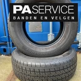 2x Bridgestone 215 65 15C verzwaarde zomerbanden 8.3 mm, -, Utilisé, -, Jante(s)