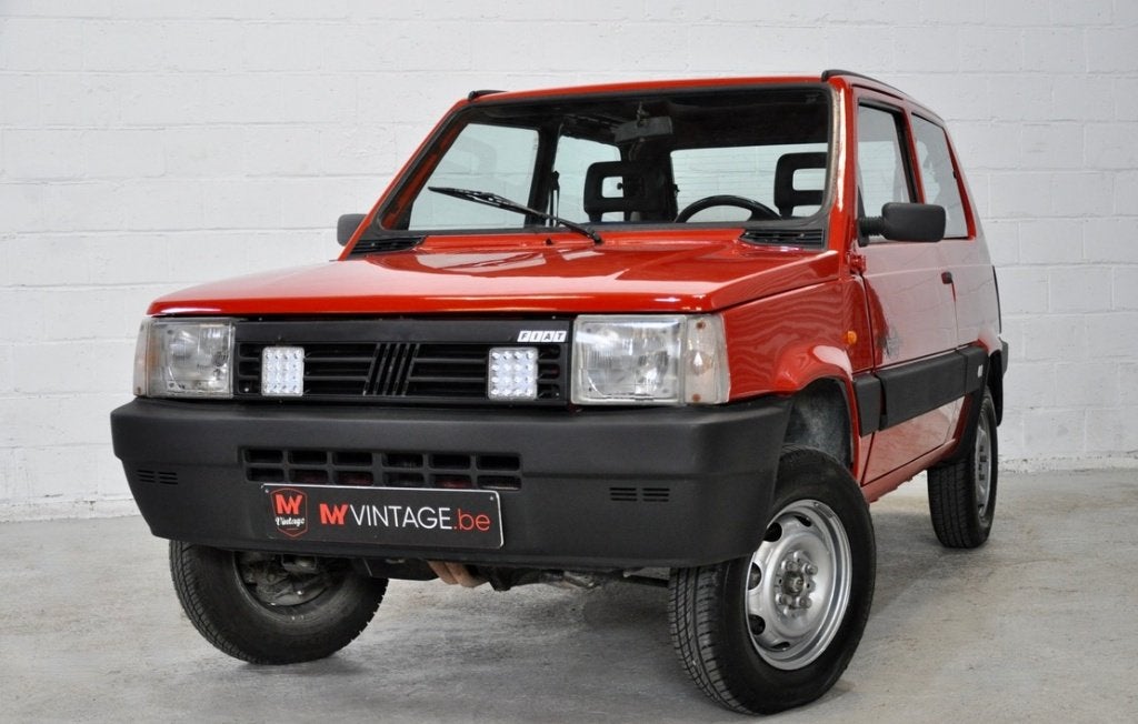 Fiat Panda 4x4, Autos, Rouge, Achat, Panda, Boîte manuelle