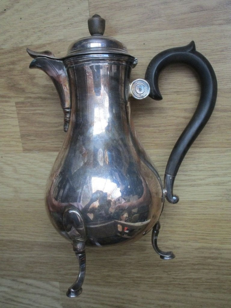 Jezler koffiekan 800 zilver, Antiek en Kunst, Ophalen of Verzenden, Zilver