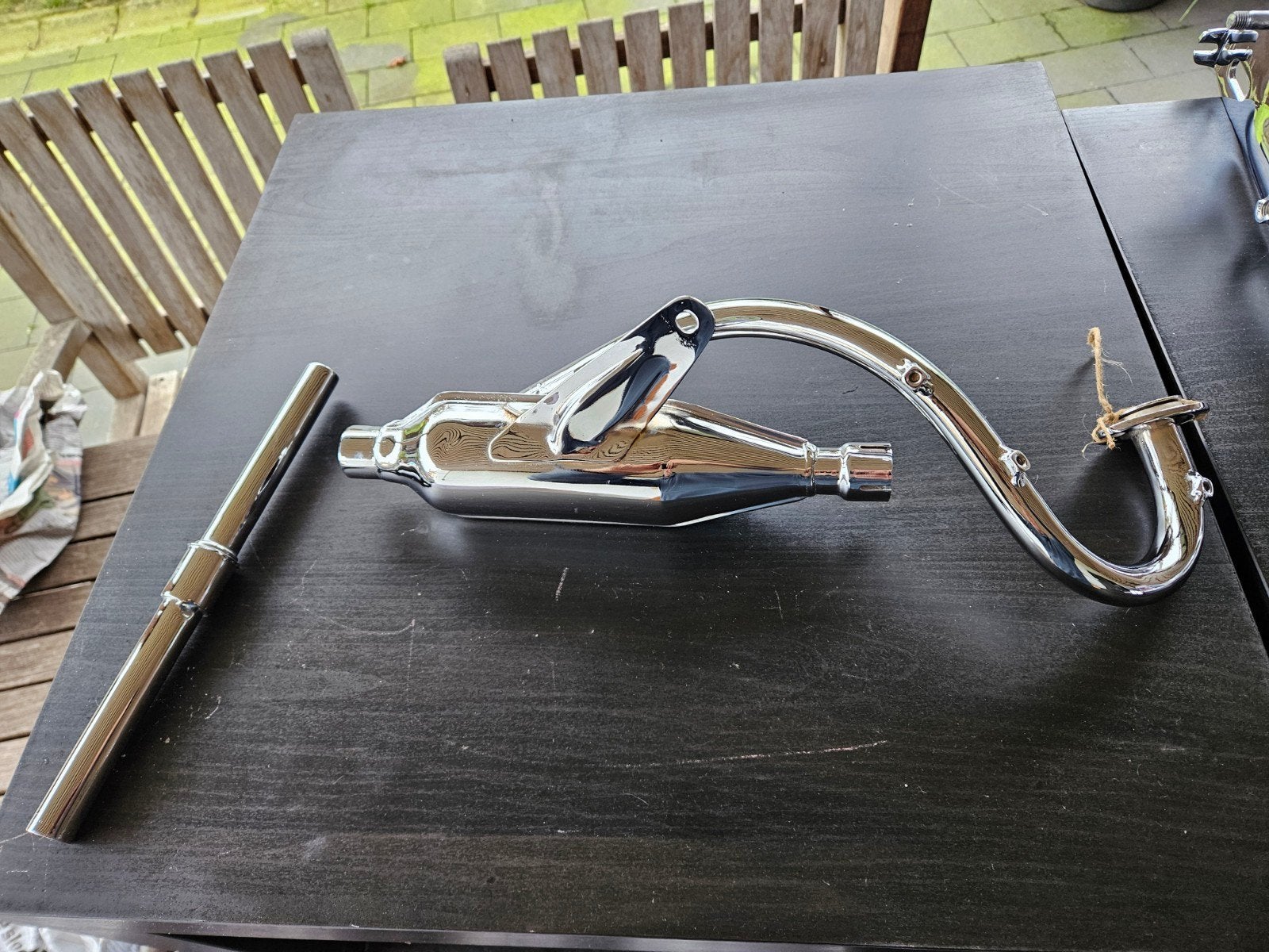 honda monkey z50a uitlaat, Motoren, Ophalen, Nieuw