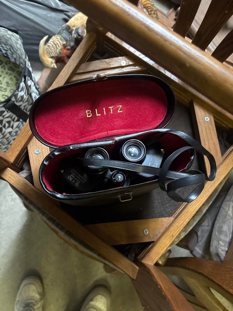 Jumelles Blitz 12x50 à l'état neuf., Enlèvement ou Envoi, Comme neuf