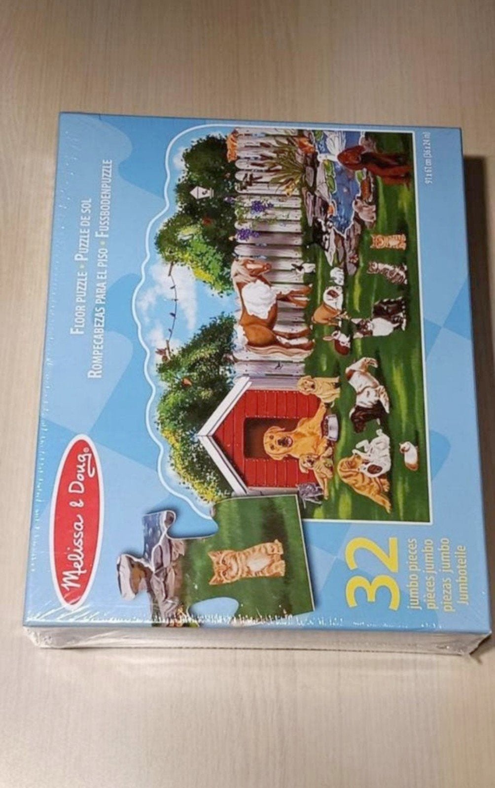 Melissa and doug kinderpuzzel 32 stuks, Enlèvement ou Envoi