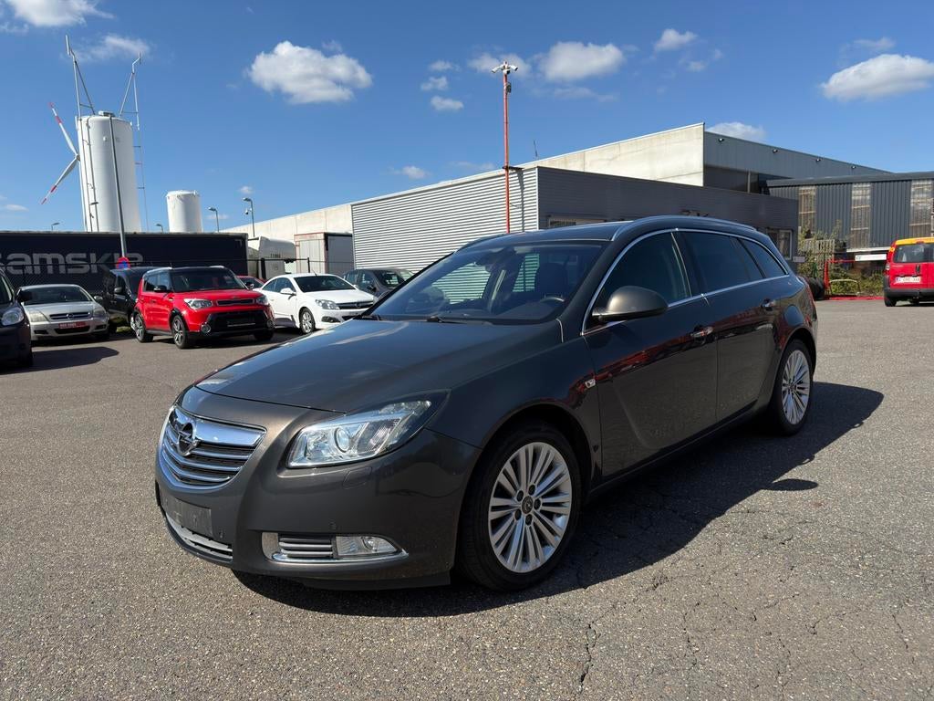 Opel Insignia Sports Tourer 2.0 CDTi Automaat 118KW, Auto's, Automaat, Zwart, 4 cilinders, Leder