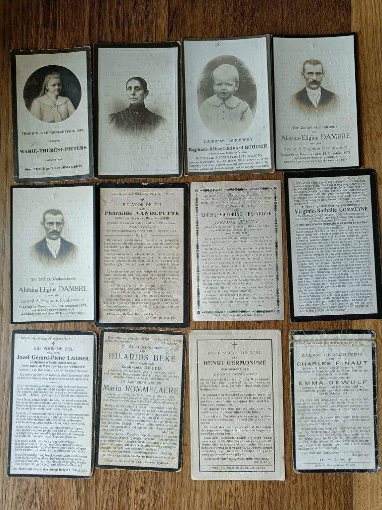 BURGERSLACHTOFFERS 1914-18, Verzamelen, Verzenden, Overige soorten, Overige typen