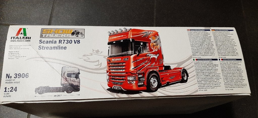 Scania truck., Hobby en Vrije tijd, Italeri, Groter dan 1:32, Nieuw, Ophalen of Verzenden