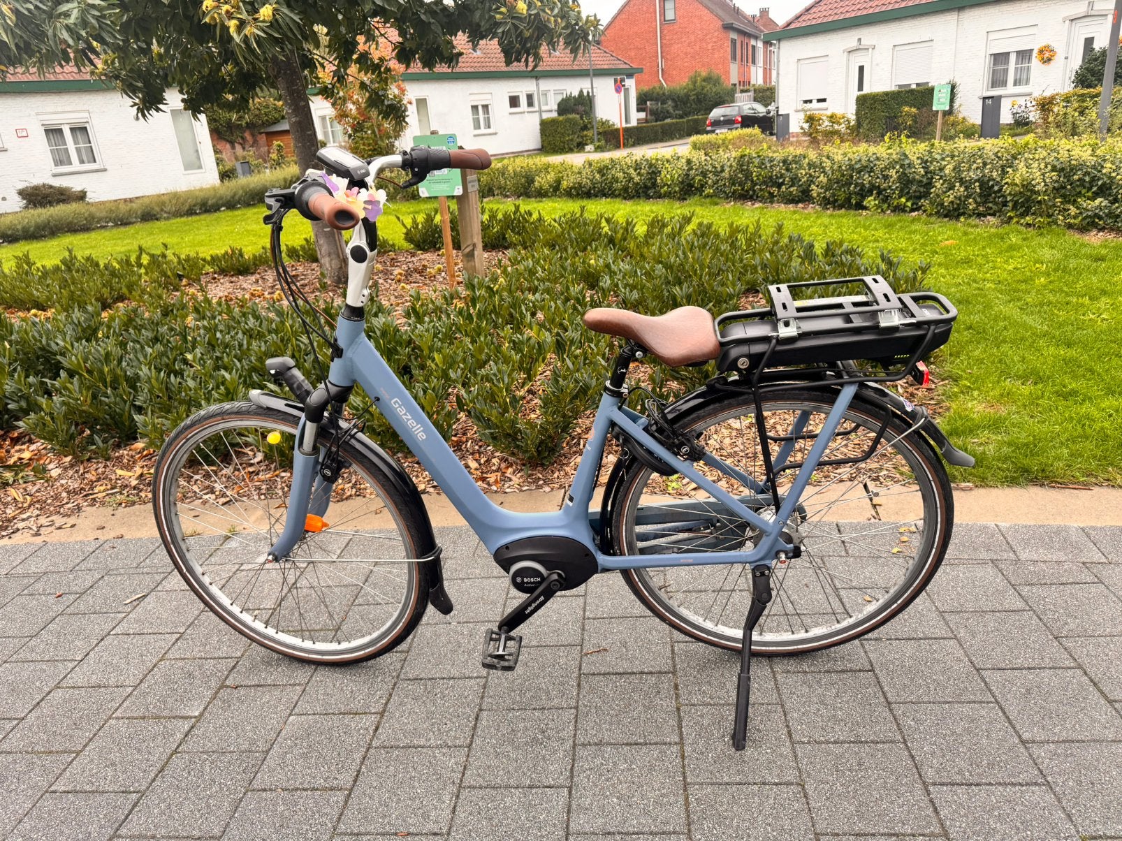 Gazelle elektrische fiets / electric bike/ bosch mid motor, Enlèvement, Comme neuf, Gazelle