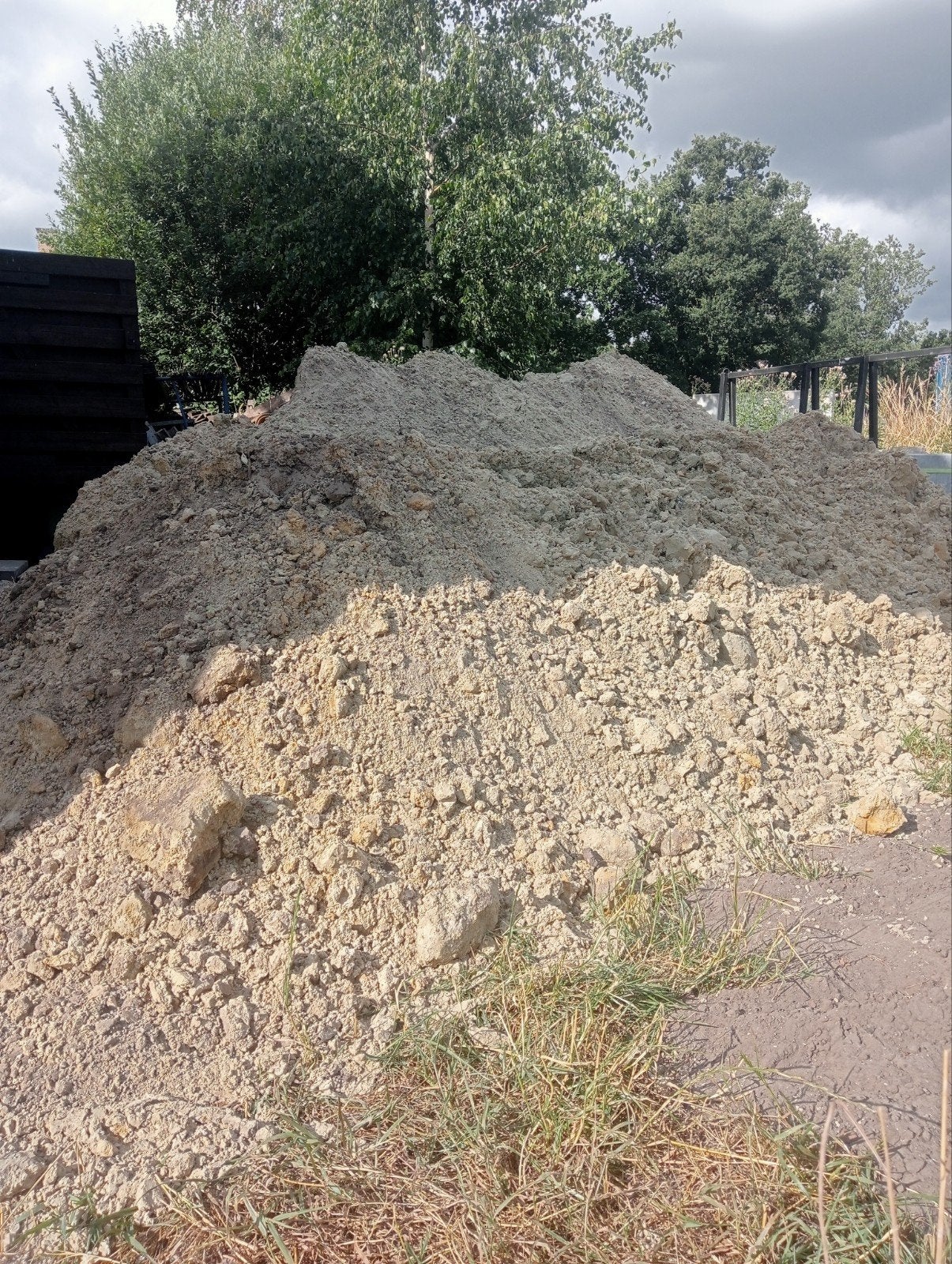 GRATIS zavelgrond (wit/geel zand), Jardin & Terrasse, Sable, Enlèvement
