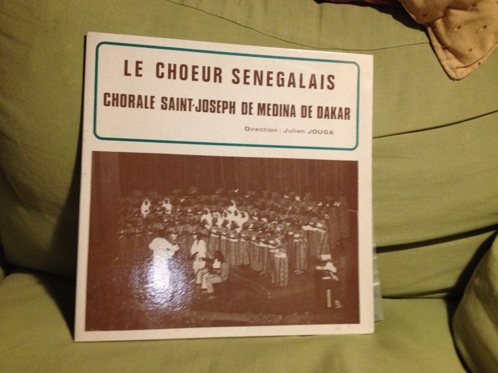 HET SENEGALESE KOOR St-Joseph de Medina Koor in Dakar, LP, Ophalen of Verzenden, Zo goed als nieuw, Gatefold hoes