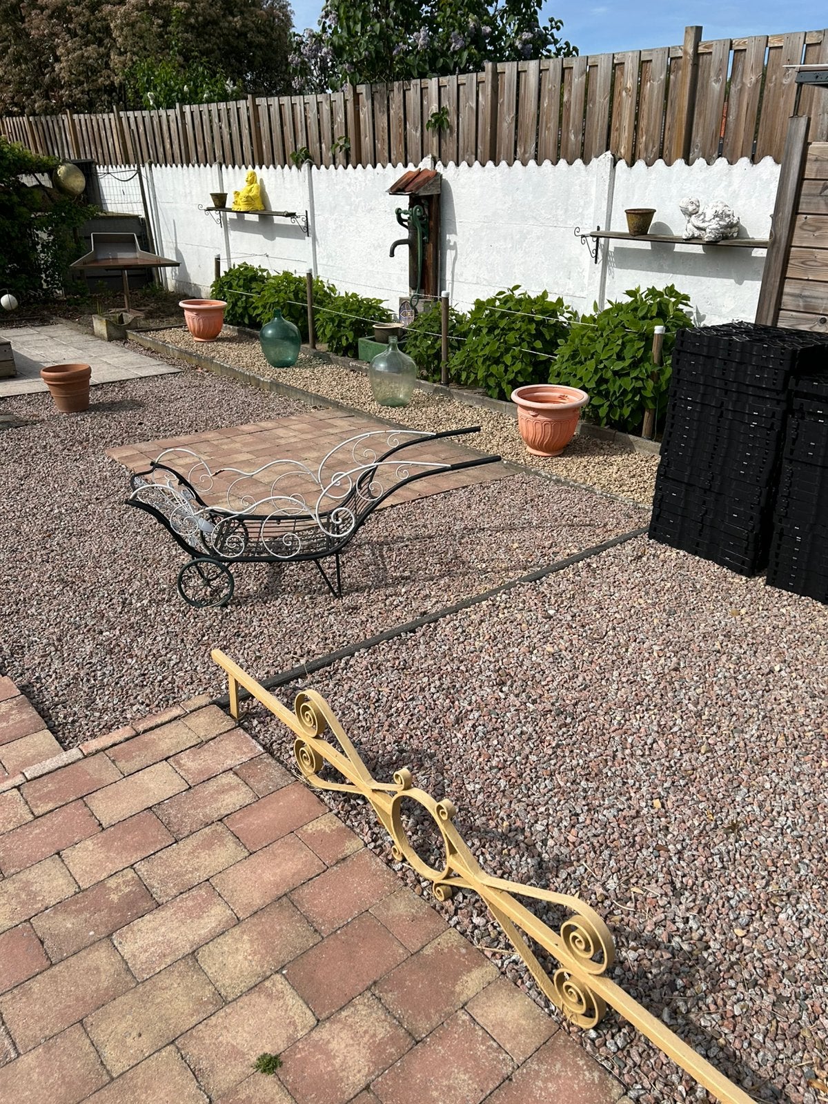 Kruiwagen, Ophalen