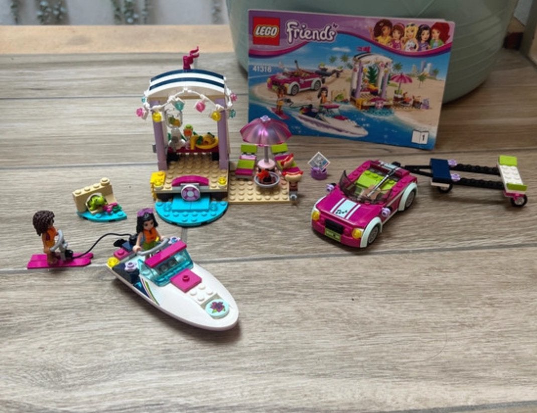 Lego Friends zomerbar, Kinderen en Baby's, Speelgoed | Duplo en Lego, Verzenden, Lego, Friends, Zo goed als nieuw