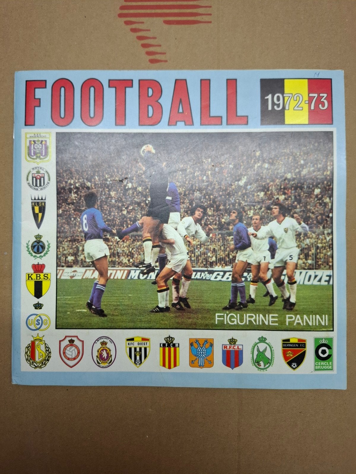 panini football belge 72/73, Verzamelen, Ophalen of Verzenden