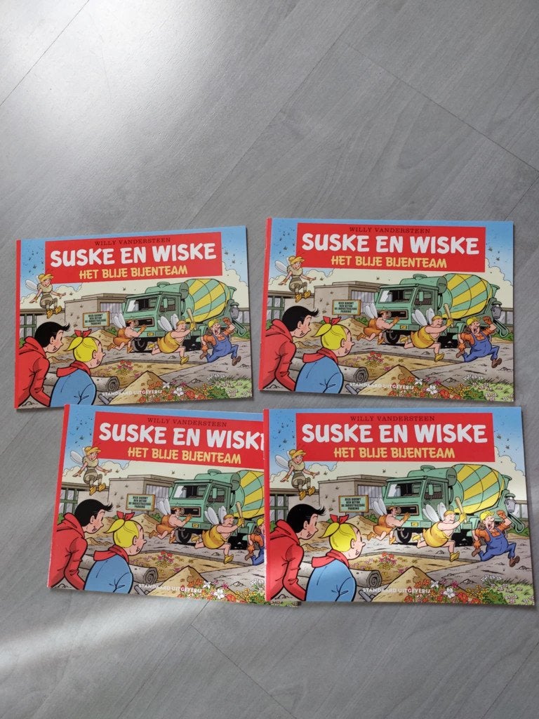 Mini Strips Suske & Wiske 8 stuks Het blije Bijenteam, Boeken, Ophalen, Nieuw