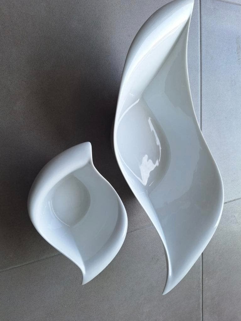 Decoratieve schalen, Huis en Inrichting, Ophalen, Porselein of Keramiek, Schaal, Zo goed als nieuw
