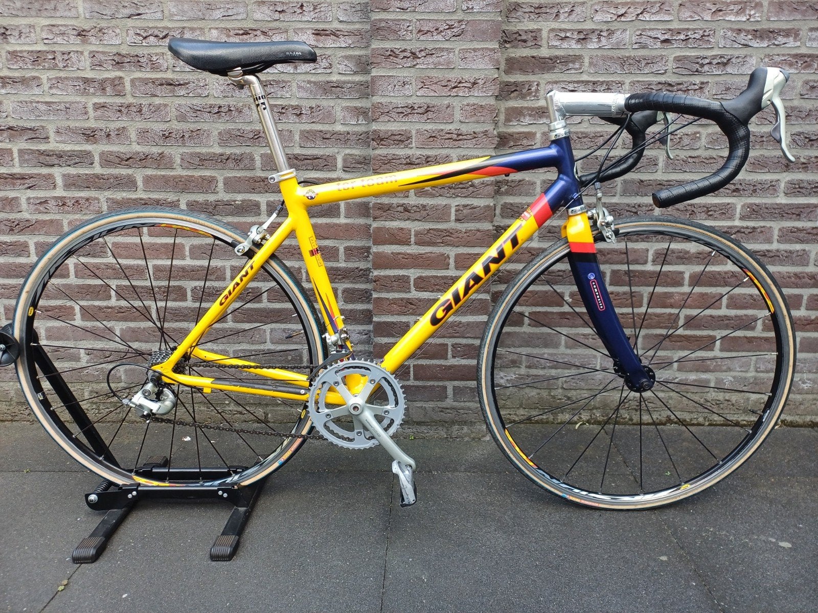 Giant TCR heren/dames Shimano 105 z.g.a.n.!!!, Vélos & Vélomoteurs, Vélos | Vélos de course, Frein sur jante, Femmes, 49 à 53 cm