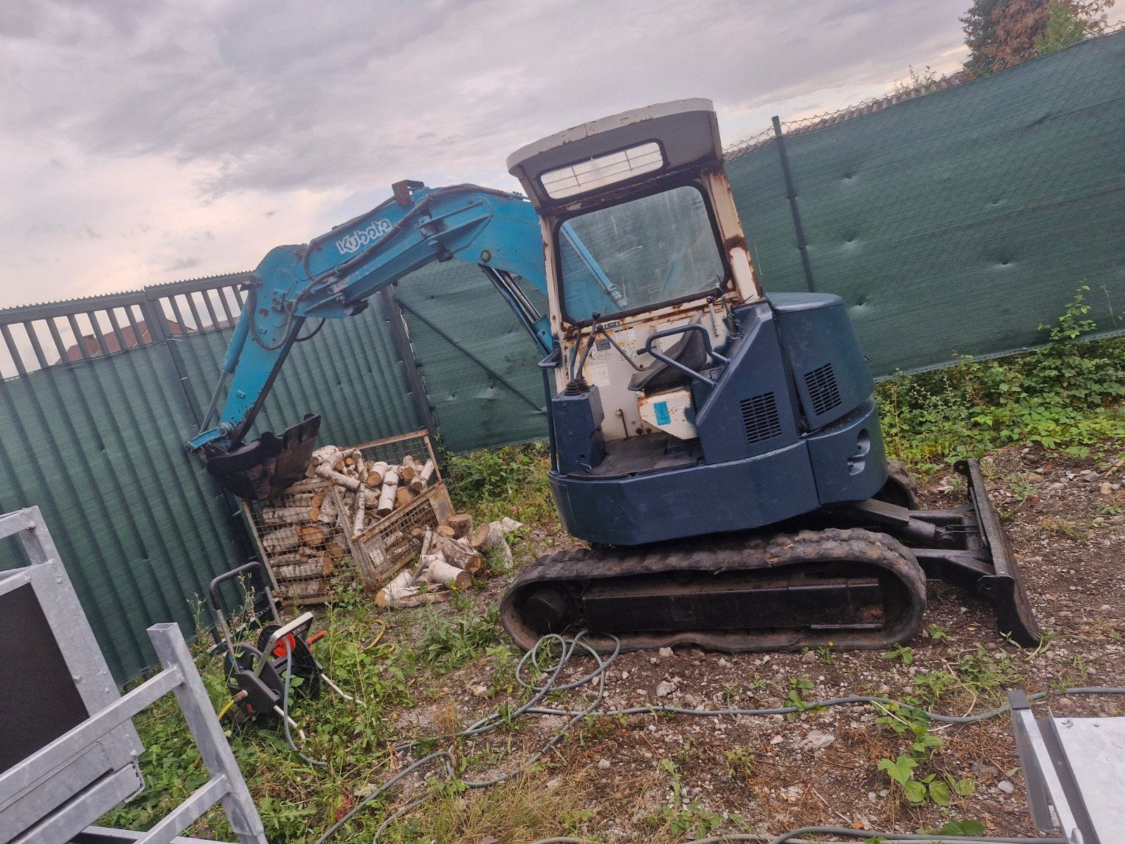 Kubota 3000kg minigraafmachine Kubota 4-cilindermotor, Zakelijke goederen, Machines en Bouw | Overig, Ophalen of Verzenden