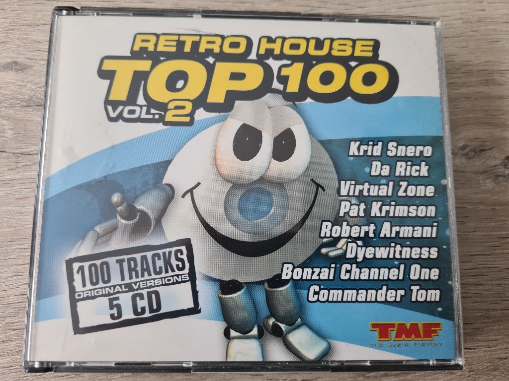 Retro House Top 100 vol. 2, Ophalen of Verzenden, Zo goed als nieuw, House