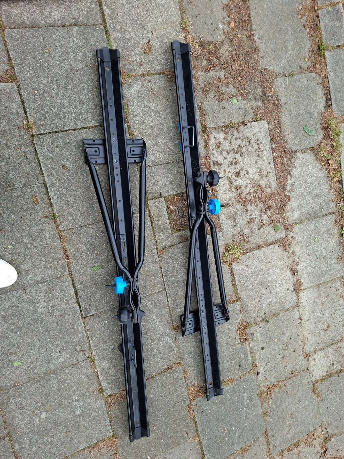 Barre de toit pour porte velo 2 barre, Autos : Divers, Porte-vélos, Enlèvement, 2 vélos, Utilisé, Accessoire porte-vélos