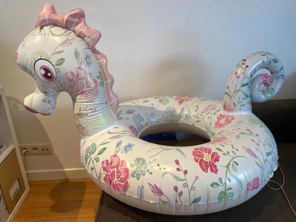 Grande bouée ronde licorne, Enlèvement, Comme neuf