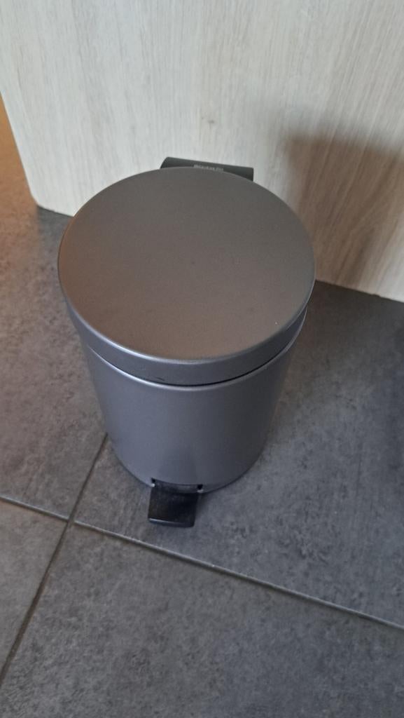 Vuilbak brabantia 3l, Huis en Inrichting, Ophalen, Gebruikt, Met pedaal, Minder dan 10 liter