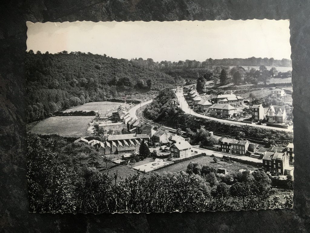 carte postale Pepinster - Route vers Spa et Banneux, Enlèvement ou Envoi, Liège