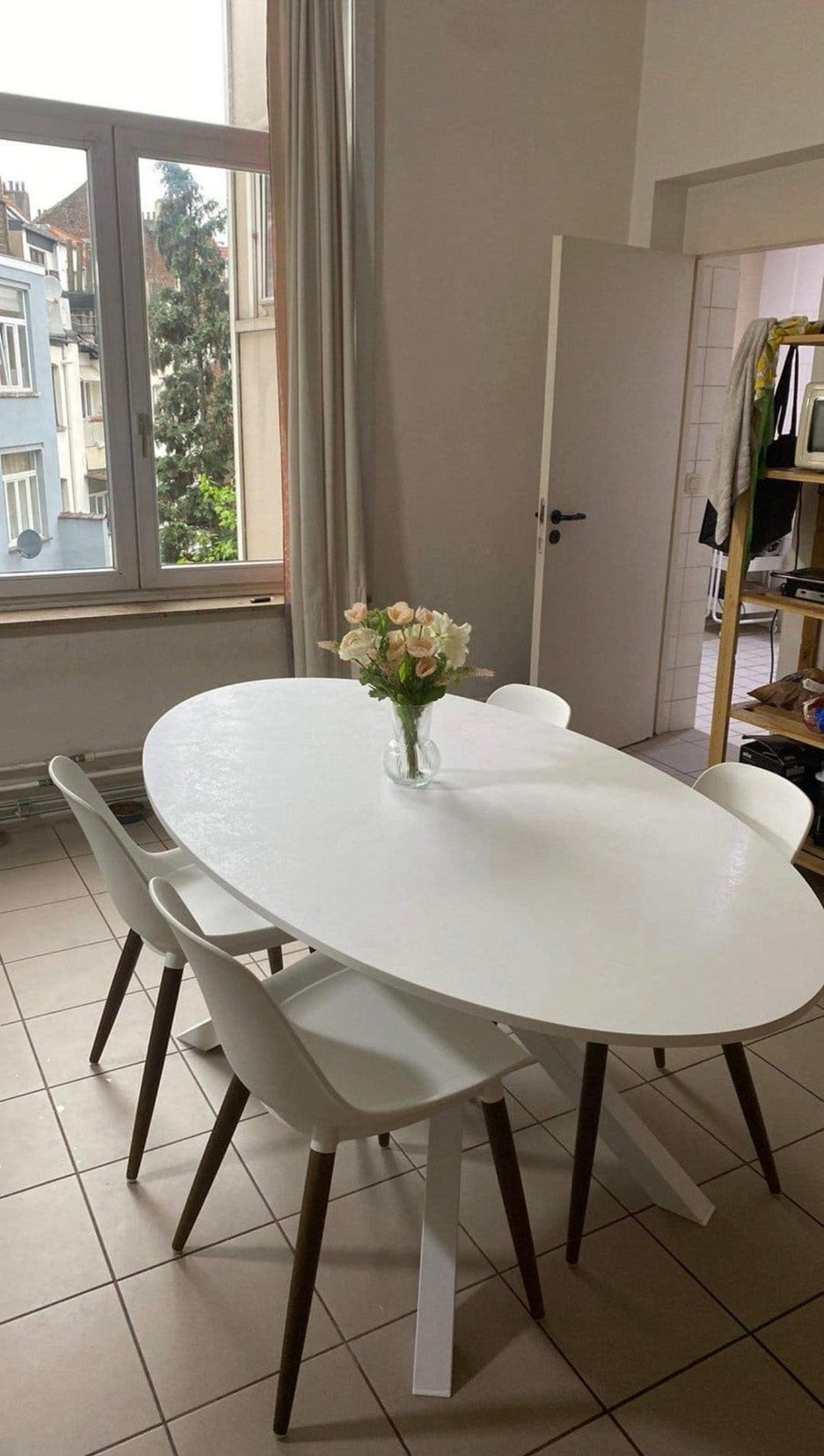 IKEA tafel (zonder stoelen), Huis en Inrichting, Ophalen, Gebruikt, 50 tot 100 cm, 150 tot 200 cm
