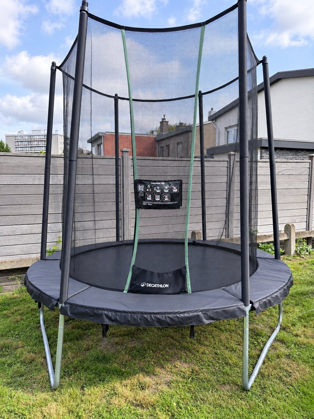 Decathlon Domyos trampoline 240 cm met veiligheidsnet, Ophalen